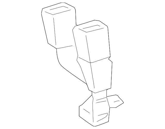 73470-50020-C0 BUCKLE, RIGHT