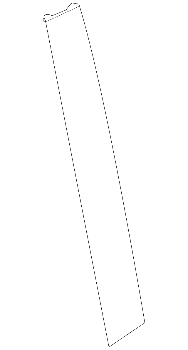 D652-50-8W3 Деталь APPLIQUE, LEFT