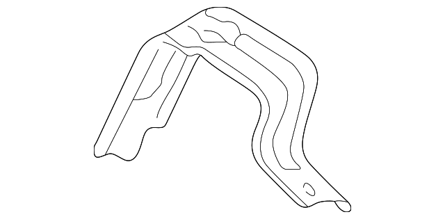 41-00-7-033-557 Деталь FENDER FRONT BRACKET, LEFT
