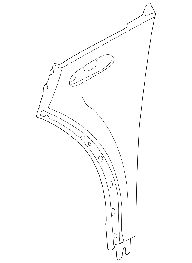 41-21-7-037-437 Деталь FENDER, LEFT
