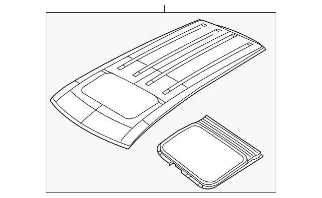 68066780AA Деталь ROOF PANEL