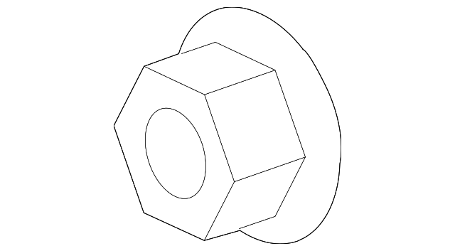 4630A054 Деталь MASTER CYLINDER NUT