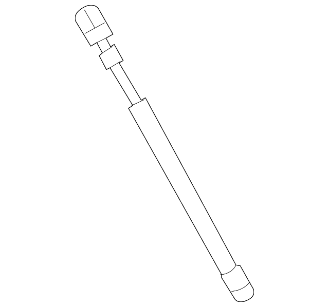 5152205AA SUPPORT CYLINDER, LEFT
