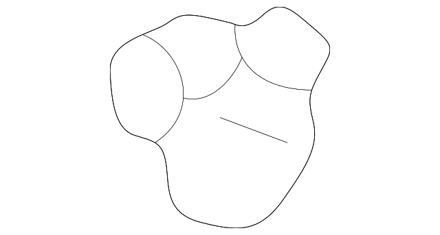 20582532 HANDLE, INSIDE CLIP, LEFT