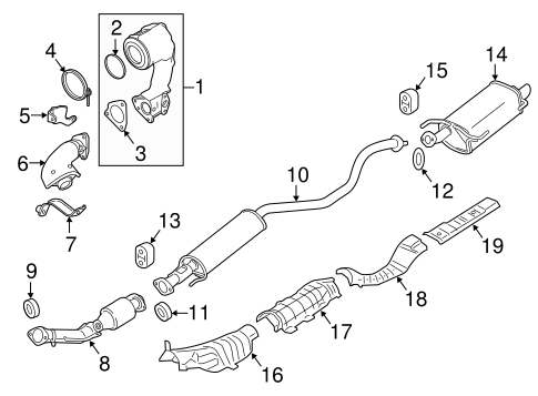 Juke EXHAUST COMPONENTS 4