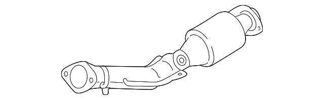 20010-3YM3A Деталь FRONT PIPE