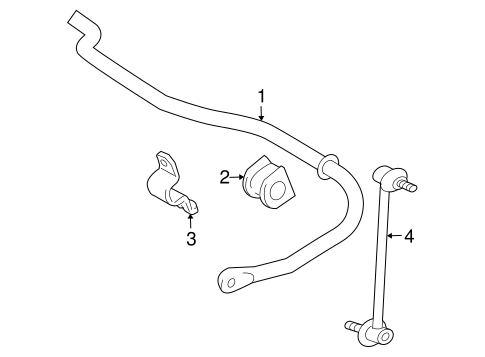 RX400h STABILIZER BAR & COMPONENTS 2