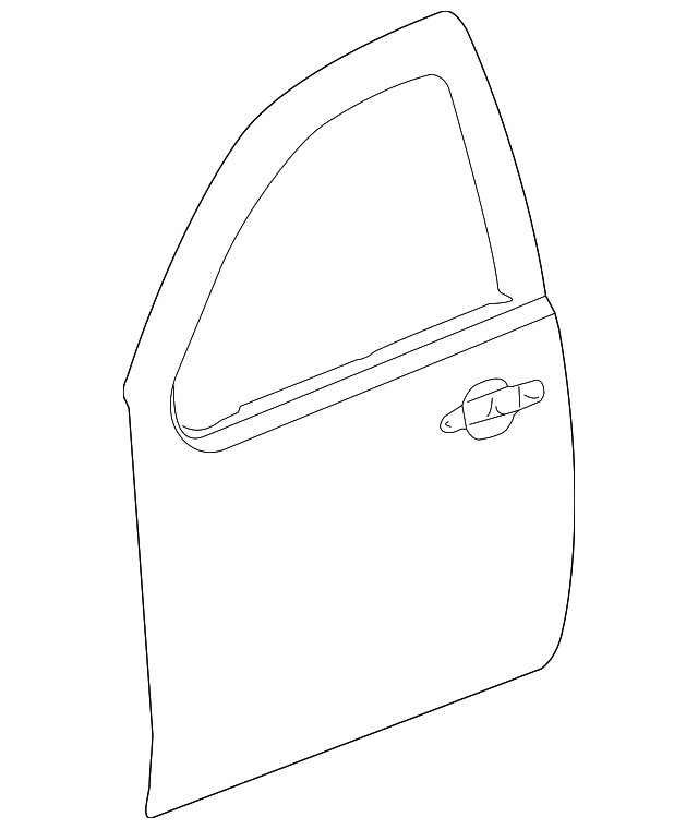 20840670 Деталь OUTER PANEL, RIGHT