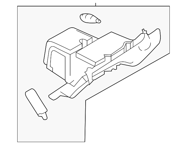 68520-3NF0A GLOVE BOX
