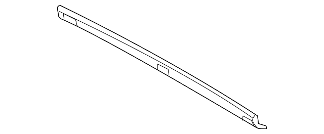 51-71-7-167-234 Деталь LOWER SEAL STRIP, RIGHT