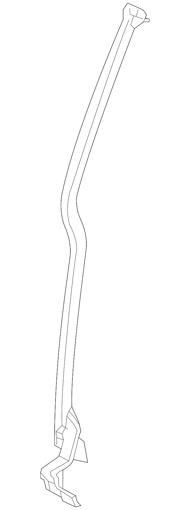 51-76-7-167-230 Деталь FRONT W'STRIP, RIGHT