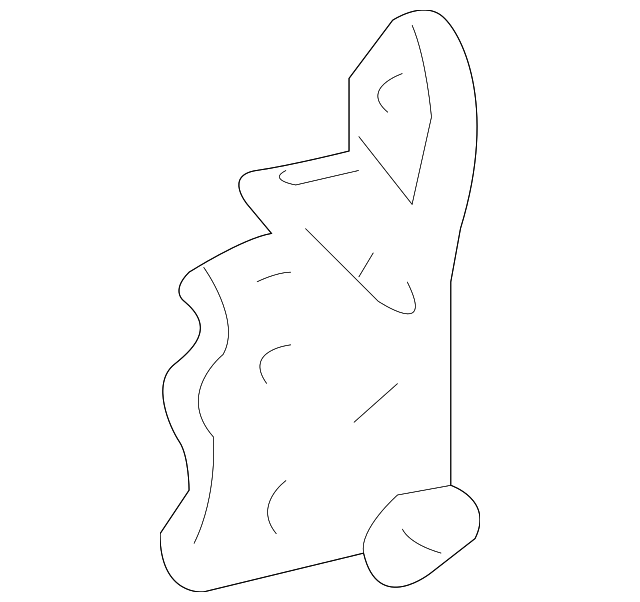 68720-60050 LOWER HINGE, RIGHT