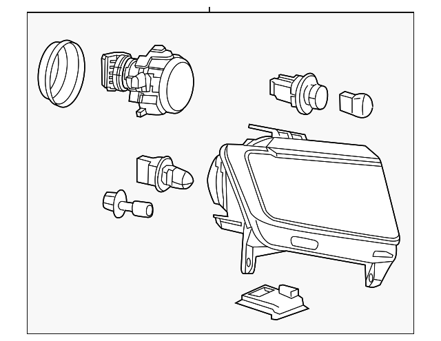 55079380AJ HEADLAMP ASSY, RIGHT