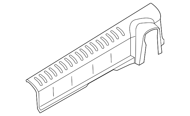 XC06BDAAA Деталь SILL TRIM, RIGHT