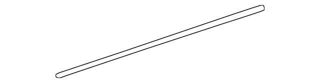 12373187 Деталь BELT MOLDING, LEFT