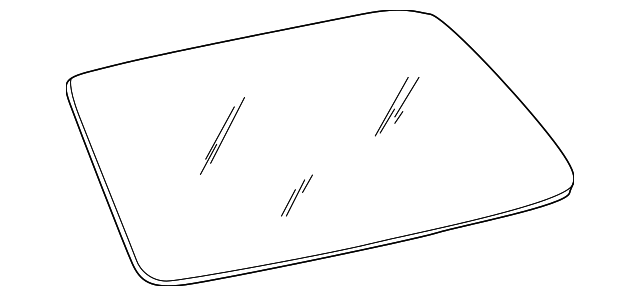 87110-25730 Деталь LIFT GATE GLASS