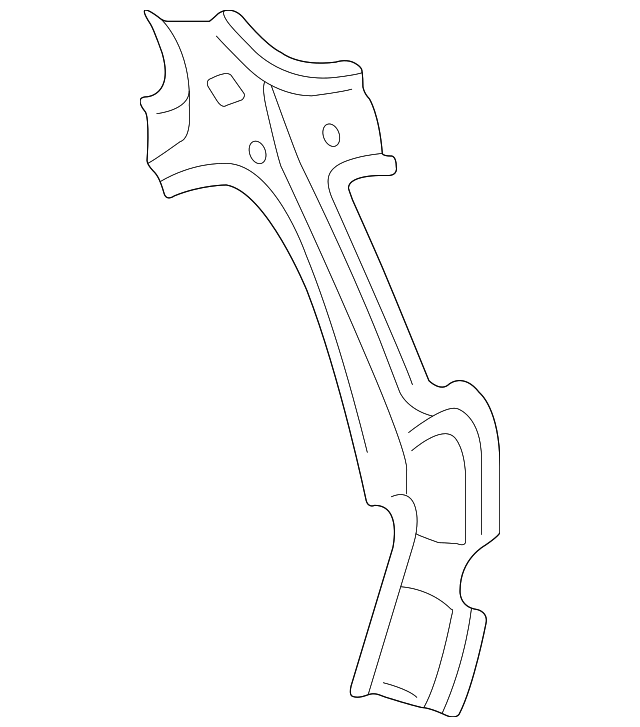 3B5-809-262-C Деталь INNER PANEL REINFORCEMENT, RIGHT