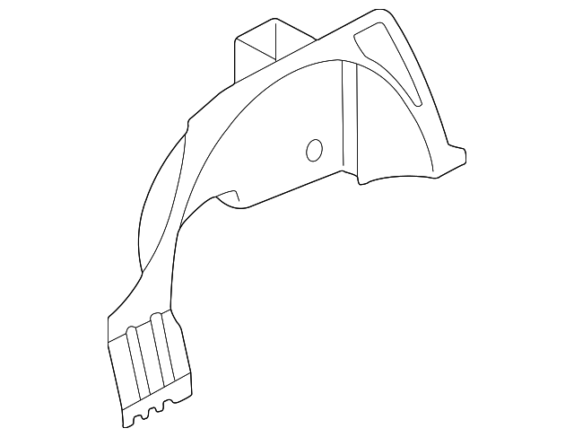 3B5-803-424-A Деталь WHEELHOUSE, RIGHT