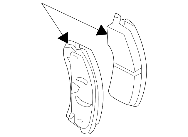 19153020 BRAKE PADS