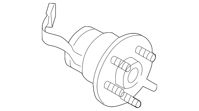 19208048 HUB & BEARING, RIGHT