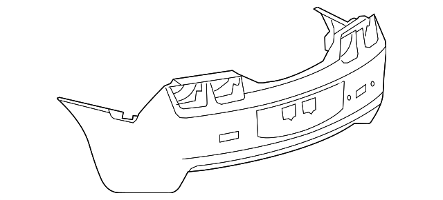 22894196 BUMPER COVER
