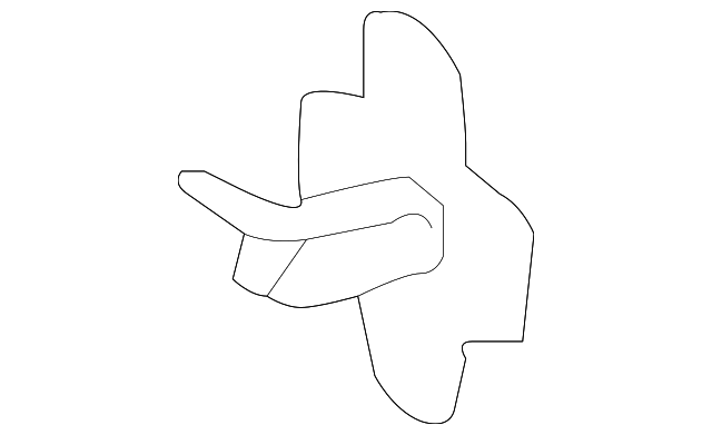 5103706AA Деталь SEAT BACK BRACKET, RIGHT