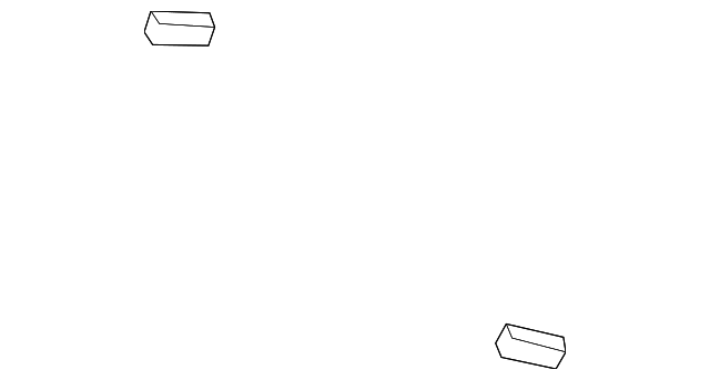 61881-53010 Деталь REAR ROOF PNL SEAL, LEFT