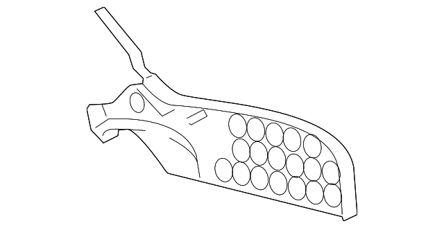 8524178J00 Деталь SIDE COVER, LEFT