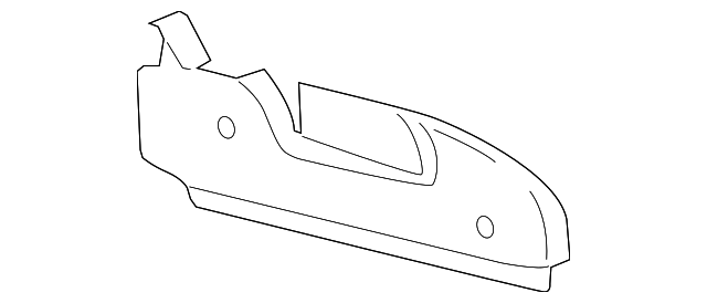 8522178J10 Деталь SIDE COVER, RIGHT