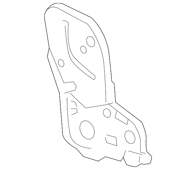 8523078J00 Деталь RECLINER, LEFT
