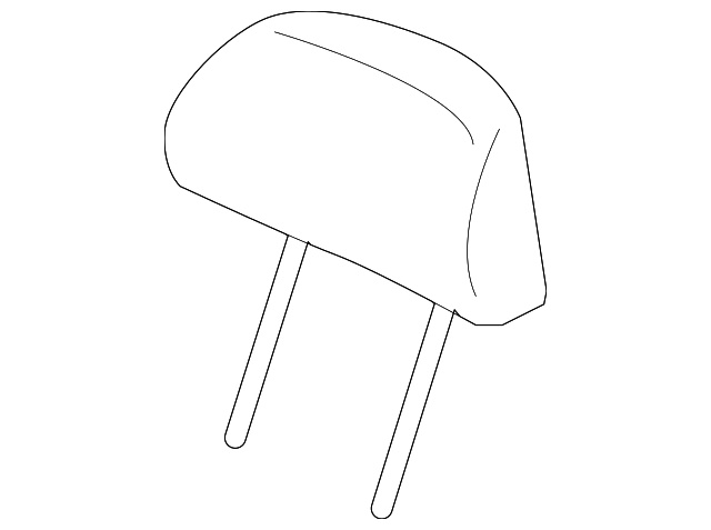 MR501953 Деталь HEADREST