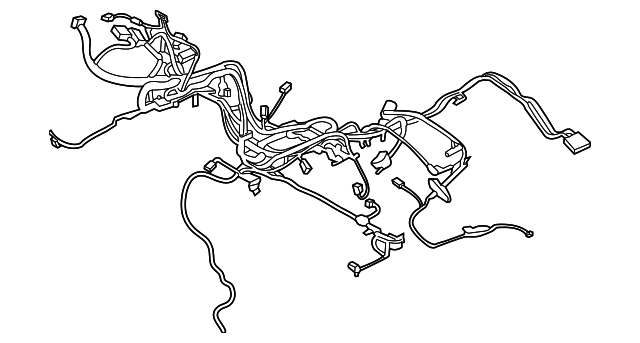 FU5Z-12A581-M Деталь WIRE HARNESS