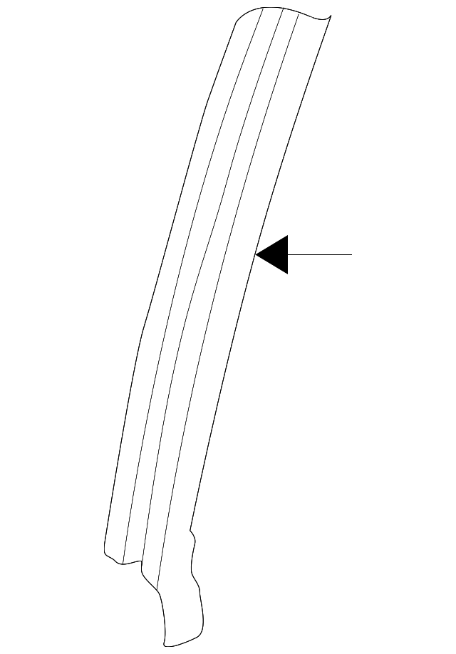 10415508 Деталь CHANNEL, LEFT
