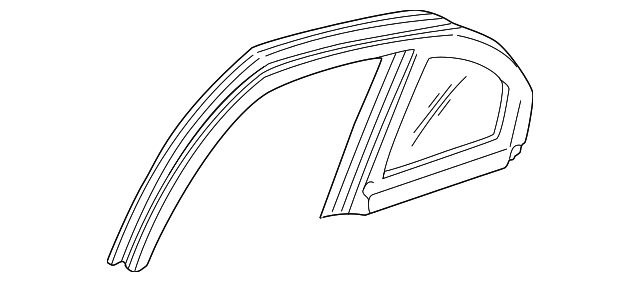10331628 GLASS & FRAME, LEFT