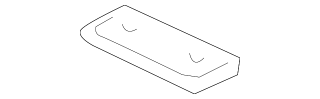 85531-SCV-A01 STOPPER, DEFLECTOR CENTER