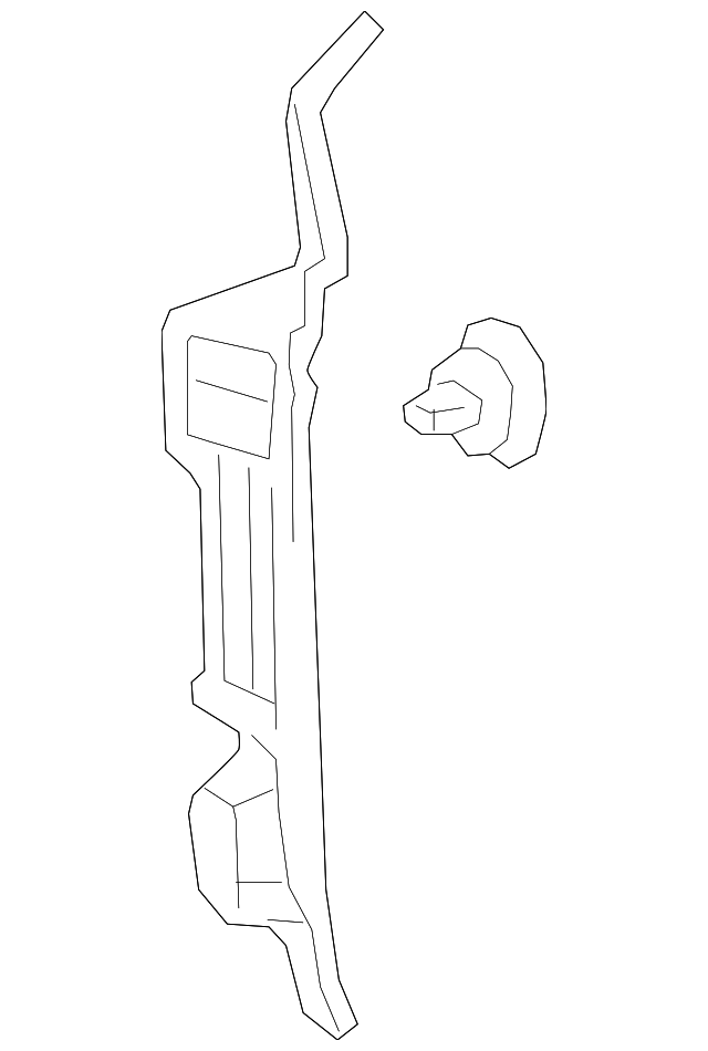 53828-24010 PROTECTOR, LEFT