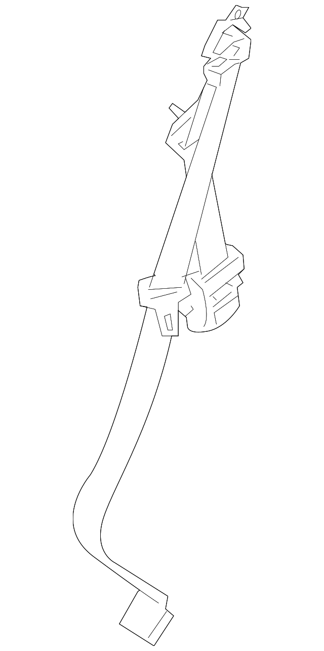 88844-ZC38A Деталь BELT & RETRACTOR, RIGHT