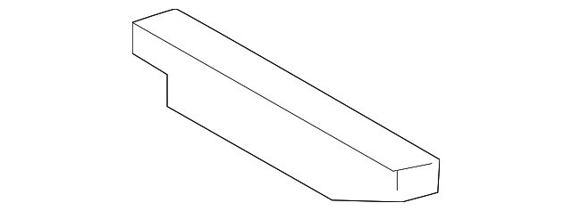 51773-35100 Деталь STEP BOARD END CAP, RIGHT