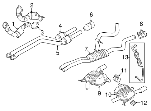 335i xDrive EXHAUST COMPONENTS 3