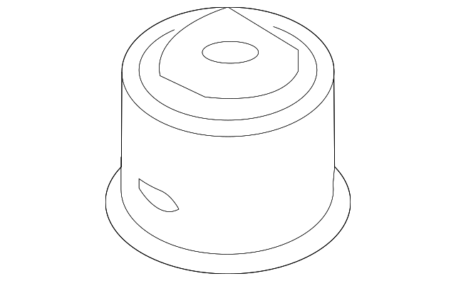 55428-B1050 SUSP CROSSMEMBER REAR BUSHING, RIGHT