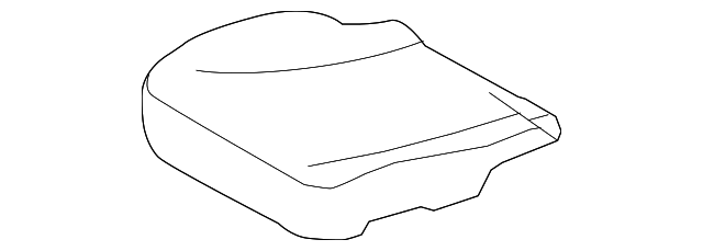 71511-06240 Деталь SEAT CUSHION PAD, RIGHT
