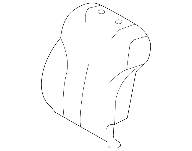 71551-06150 Деталь SEAT BACK PAD, RIGHT