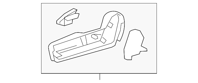 71811-06070-B0 Деталь OUTER COVER, RIGHT