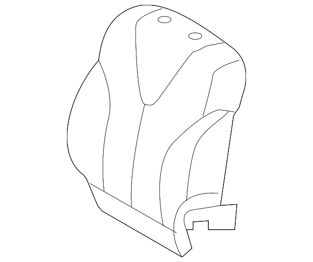 71073-33C00-E2 Деталь SEAT BACK COVER, RIGHT