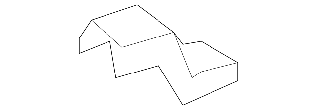 72137-06030-B0 Деталь TRACK END COVER, RIGHT