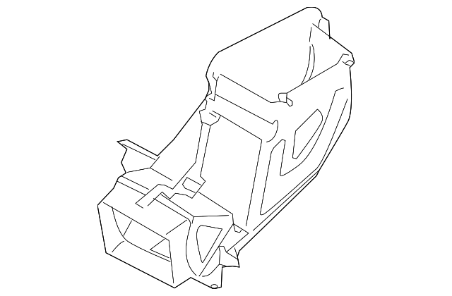 27415ZQ00A Деталь EVAPORATOR CASE, RIGHT