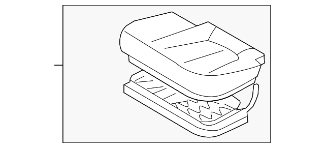 89100-0W800-MKT SEAT CUSHION