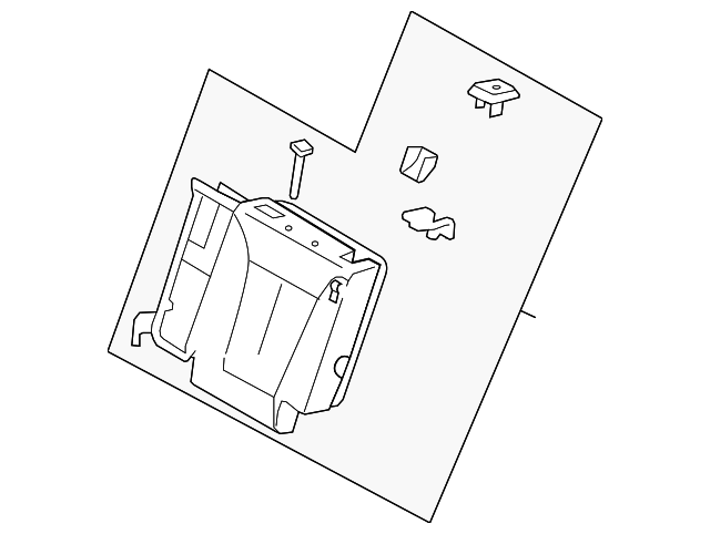 89300-0W800-MKT SEAT BACK ASSY