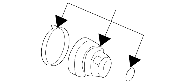 49505-26B00 Деталь INNER JOINT ASSY, RIGHT