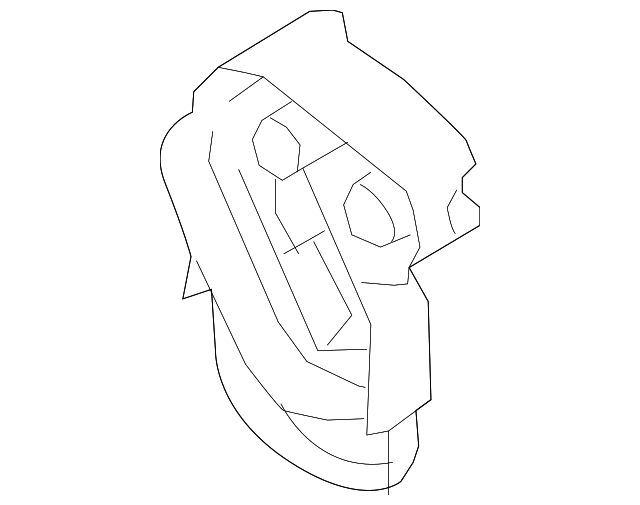 27175-EA000 HEATER CORE BRACKET